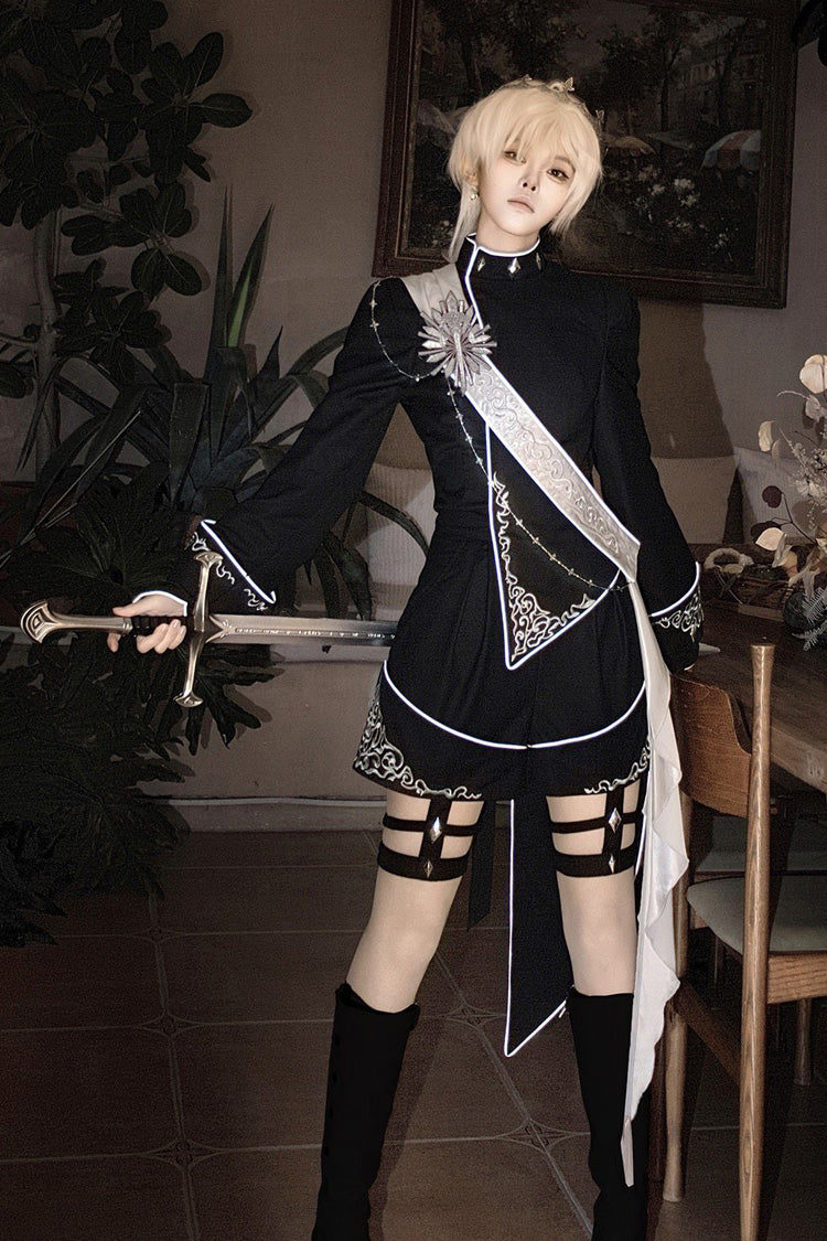 Vintage Knight Prince Set with Sword of Oath Embroidery