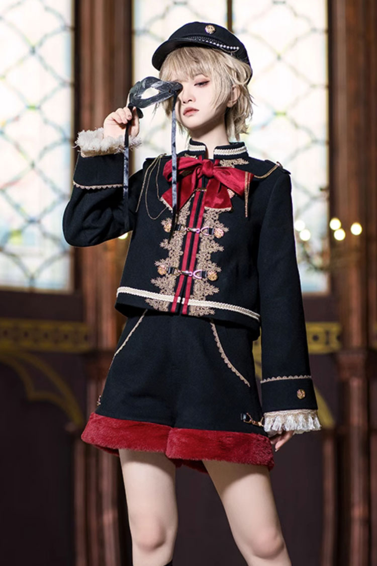 Crimson Noir Dark Baroque Classic Ouji Lolita Bloomers