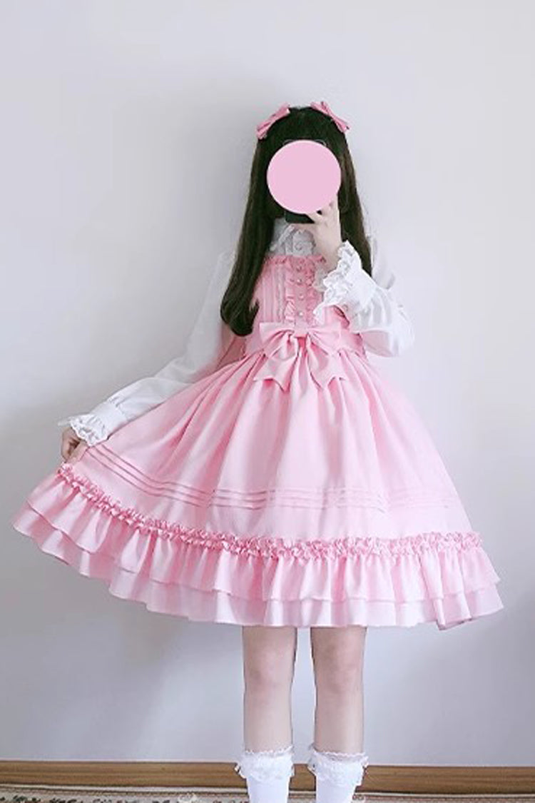 Ice Cream Bowknot Chiffon Sweet JSK Dress