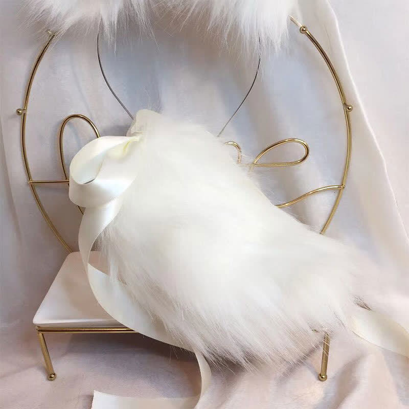 Bunny Ears Tail Headband Accessory