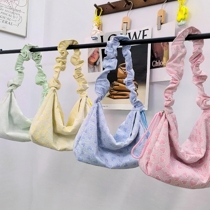 Large Capacity Love Simple Underarm Bag - Kimi MK Kawaii Store