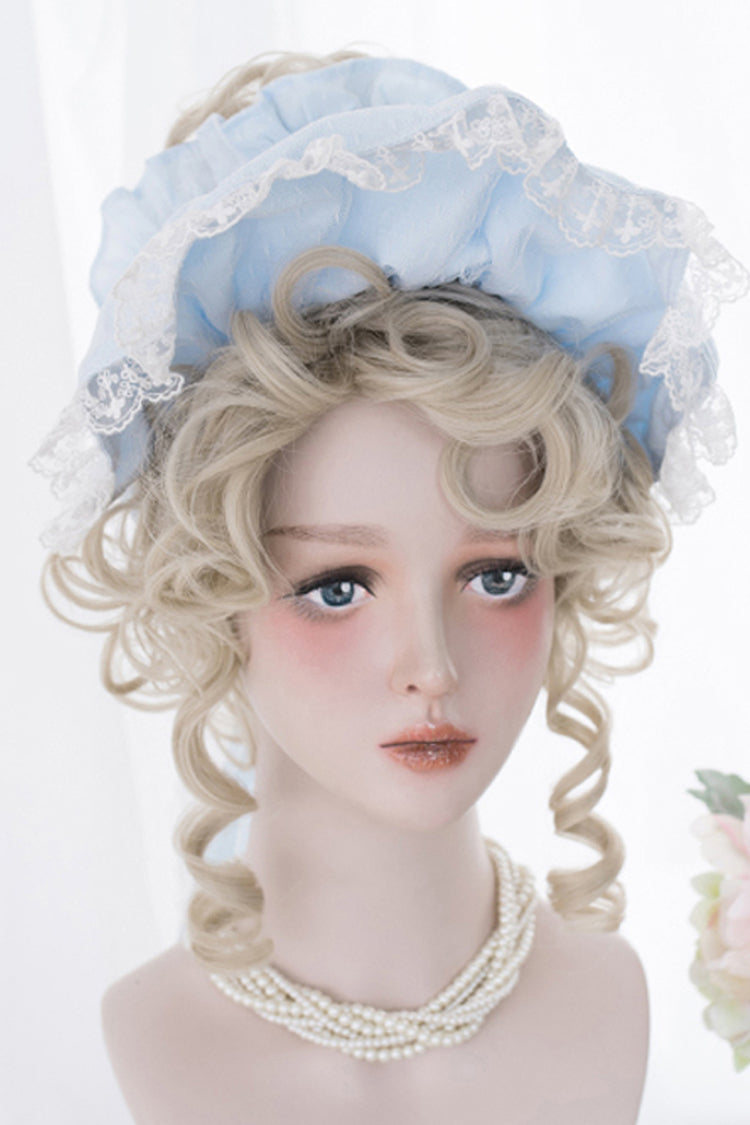 Golden Coiled Long Sweet Lolita Wig - Elegant Curls