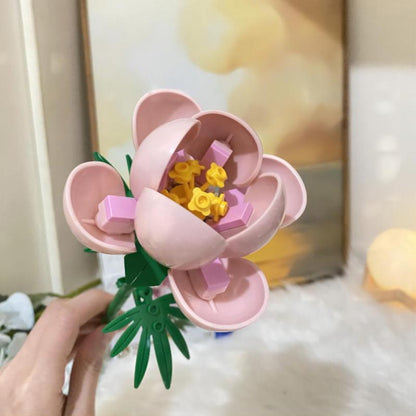 DIY Handmade Building Block Bouquet - Kimi MK Kawaii Store