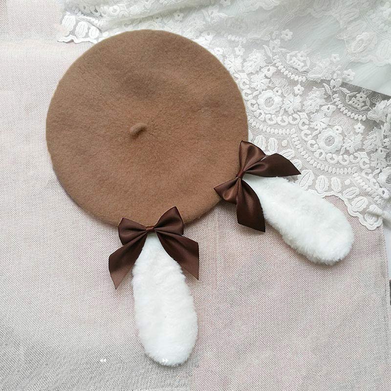 Lolita Japanese Bow-Knot Beret