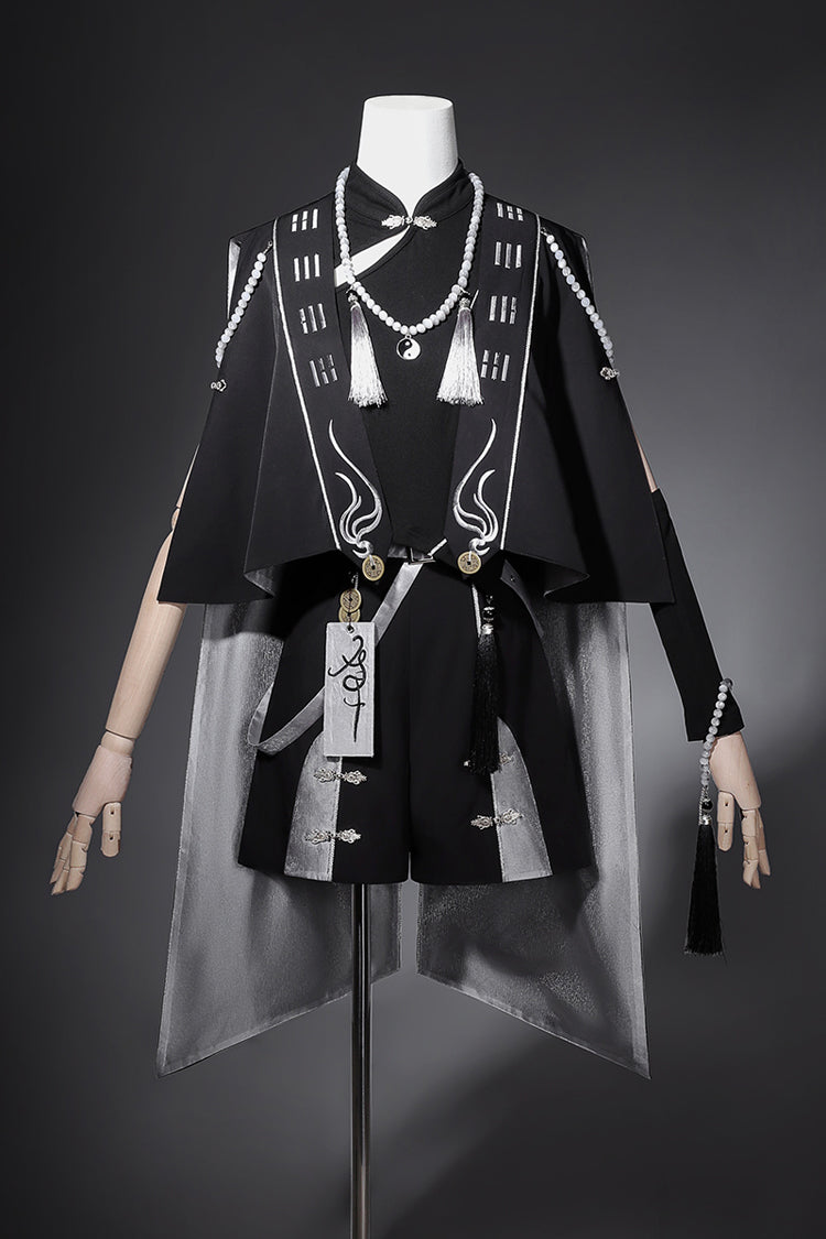 Noir Sleeveless Chinese Style Ouji Set - The Strange End of the Immortal Sect