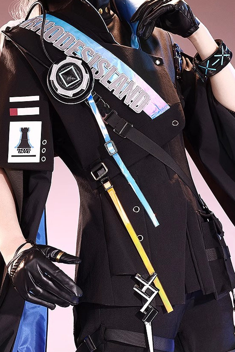 Futuristic Short Sleeve Ouji Handsome Lolita Set