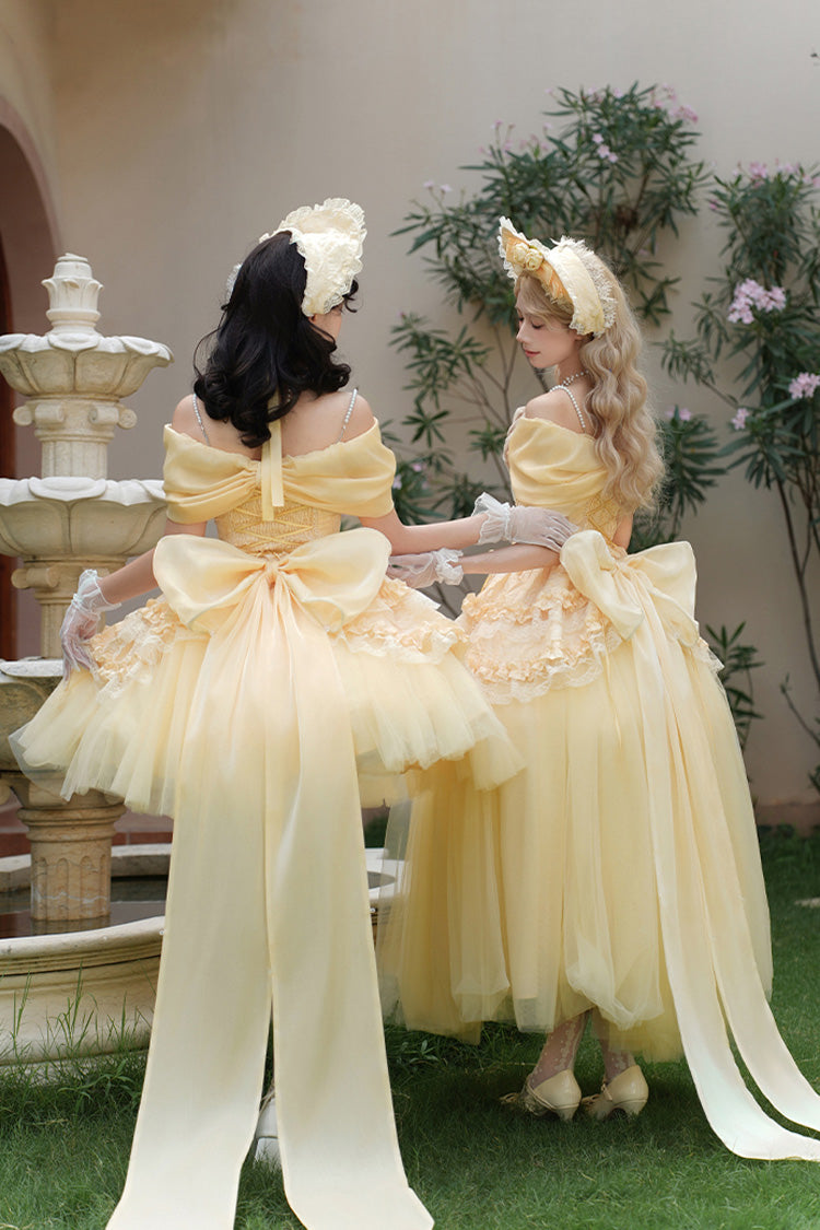 Sissi's Pilgrimage Off Shoulder Sweet Skirt