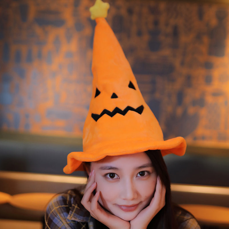 Funny Halloween Pumpkin and Witch Hat MK Kawaii Store