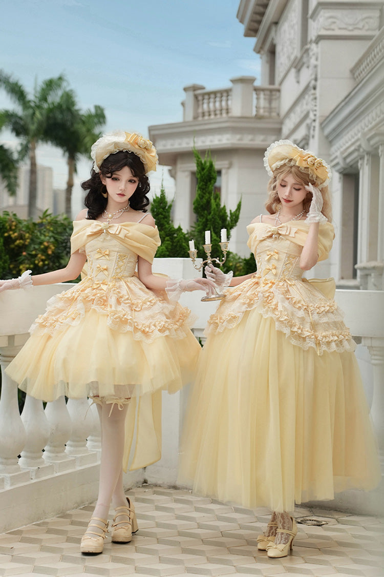 Sissi's Pilgrimage Off Shoulder Sweet Skirt