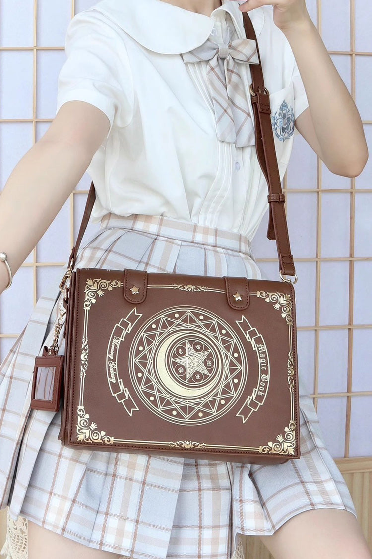 Lolita Star Moon Print Crossbody Bag