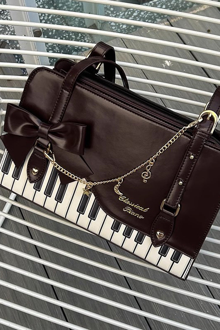 Piano Waltz Bowknot Handbag