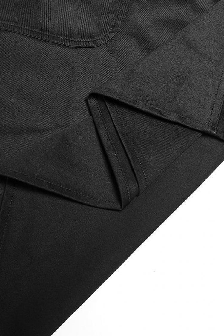Inky Eyelet Detachable Punk Skirt for Women