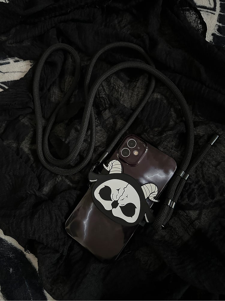 Crossbody Gothic Strap Black