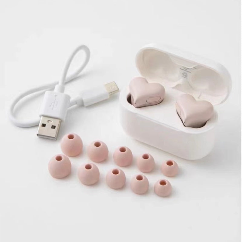 Heart Bluetooth Wireless Headphones Earphones - Heartzcore MK Kawaii Store