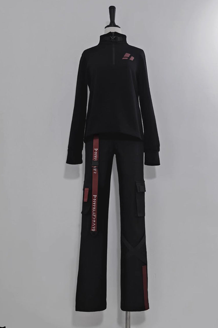 Ouji Gothic Trousers with Blade Detailing
