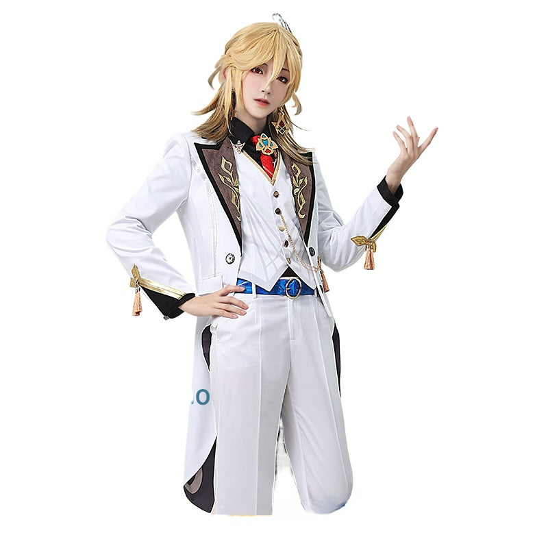 Pre-Sale Genshin Impact Kaveh White Cosplay Suit ON1018