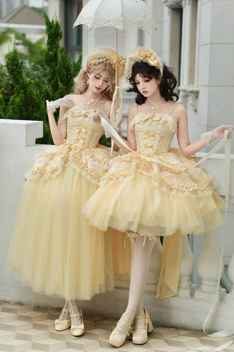 Sissi's Pilgrimage Off Shoulder Sweet Skirt