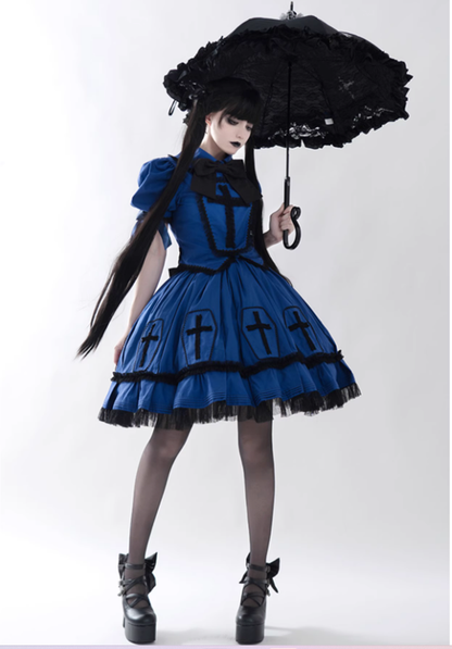 Halloween Cross Lolita Dress