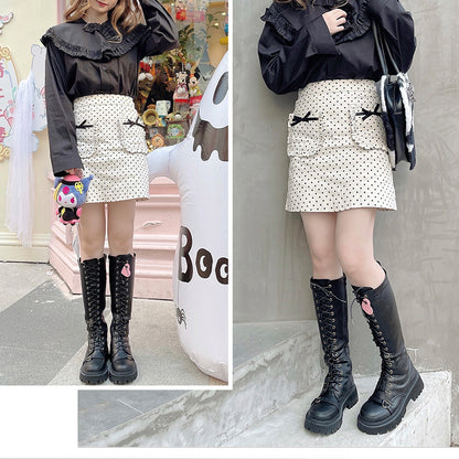 3 Colors Punk Lolita Sweet Boots ON820 ONI