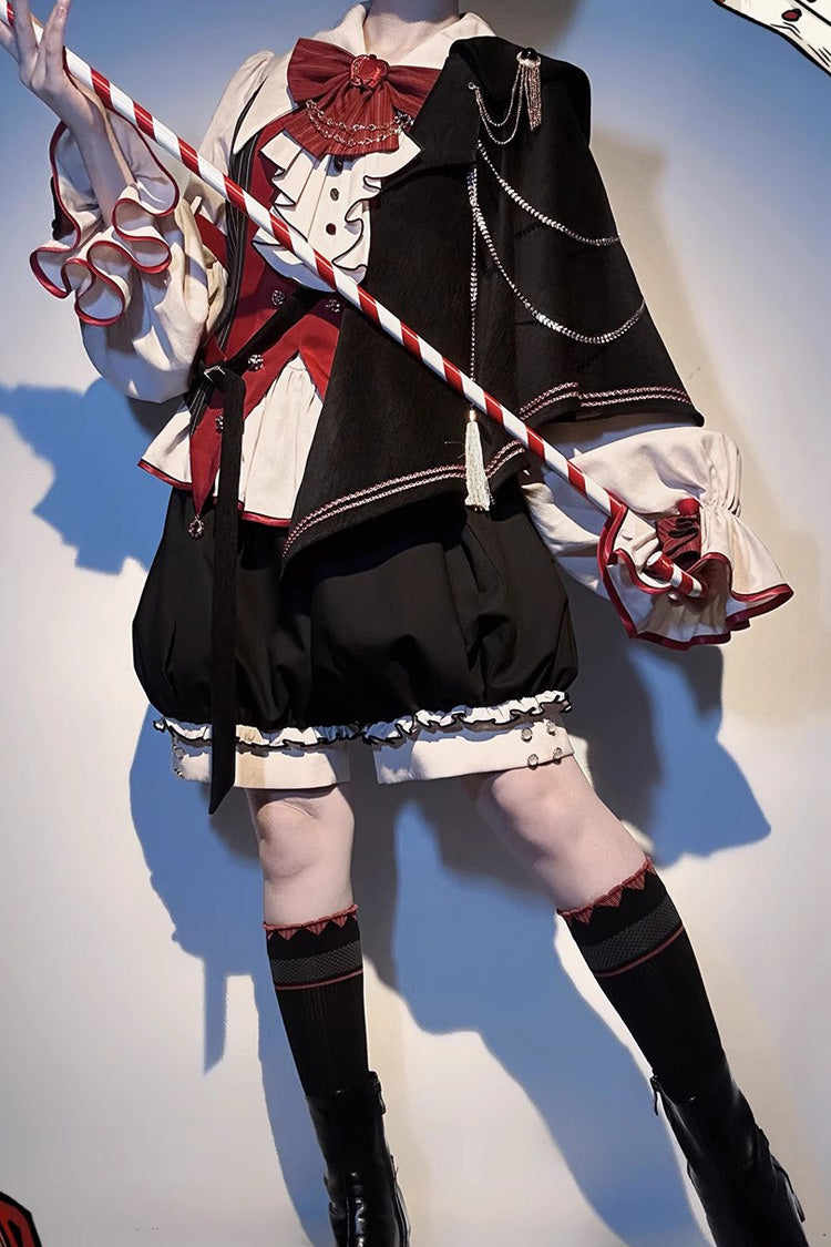 Gorgeous Prince Ensemble with Ruffled Bow Accents