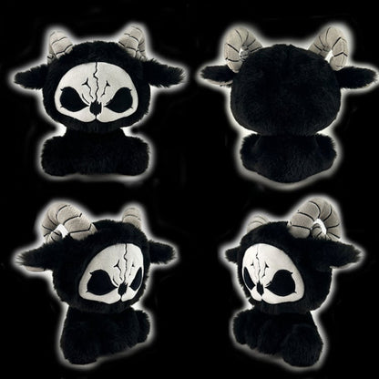 Black and White Gothic Plushie