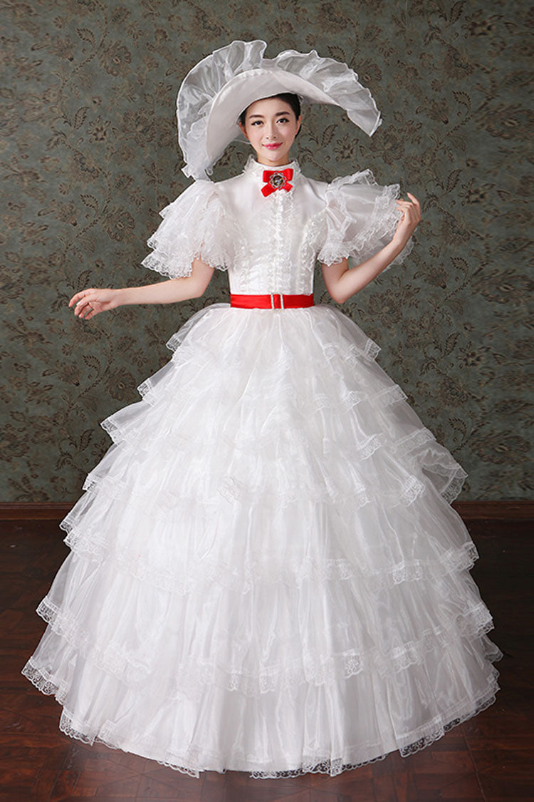 Victorian Lolita Dress - High Waist Multi-Layer Court Style