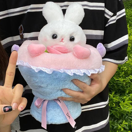 Kawaii Rabbit Bouquet Plush Toy