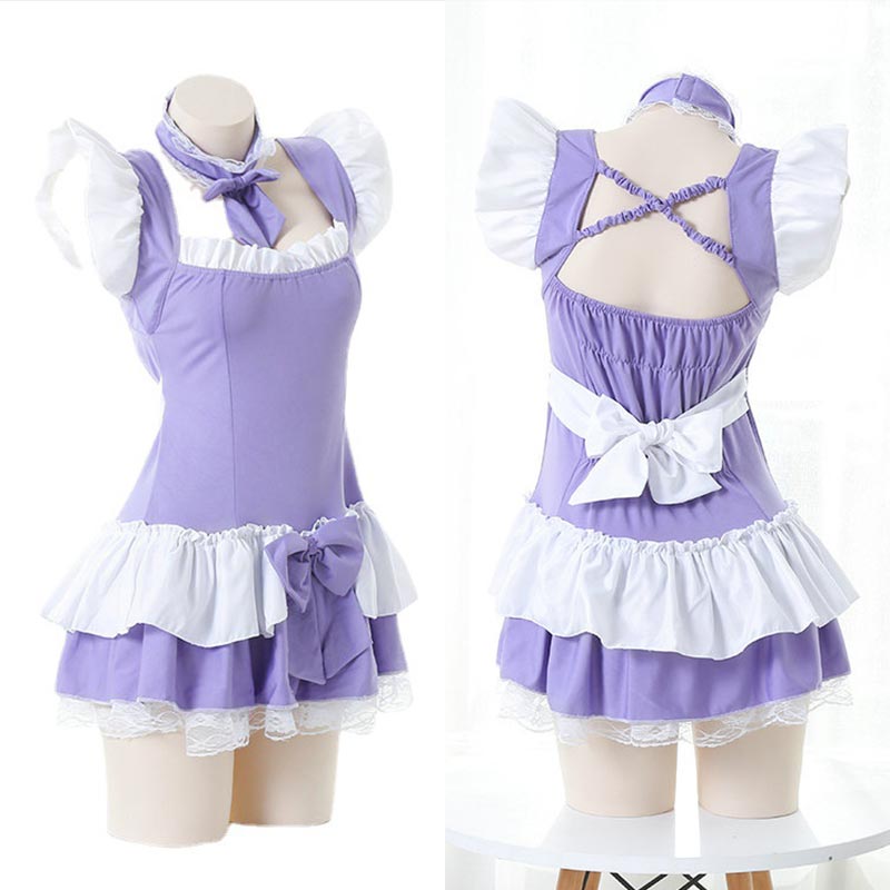 Kawaii Lolita Bow Knot Lace Hem Dress