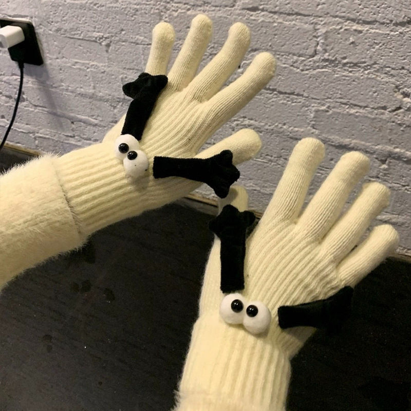 Cute Warm Knitted Gloves MK Kawaii Store