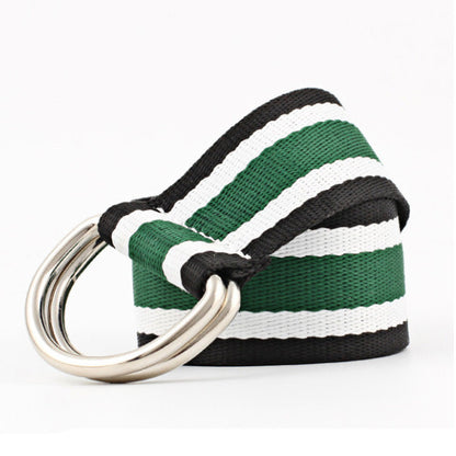 Colorful Striped Belt