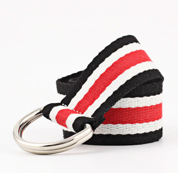 Colorful Striped Belt