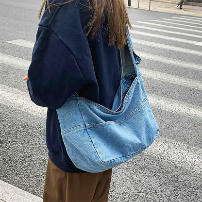 Denim Shoulder Bag