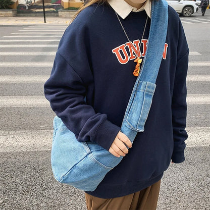 Denim Shoulder Bag