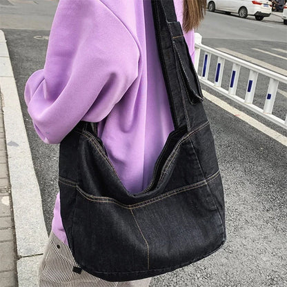 Denim Shoulder Bag