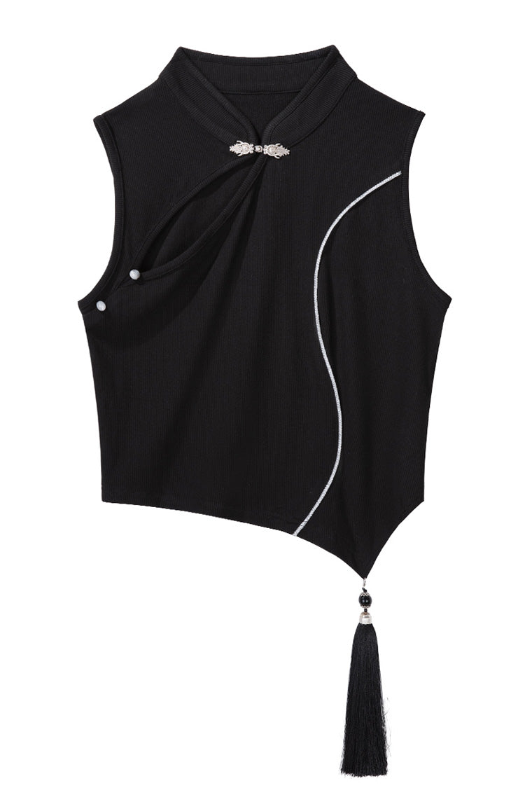 Noir Sleeveless Chinese Style Ouji Set - The Strange End of the Immortal Sect