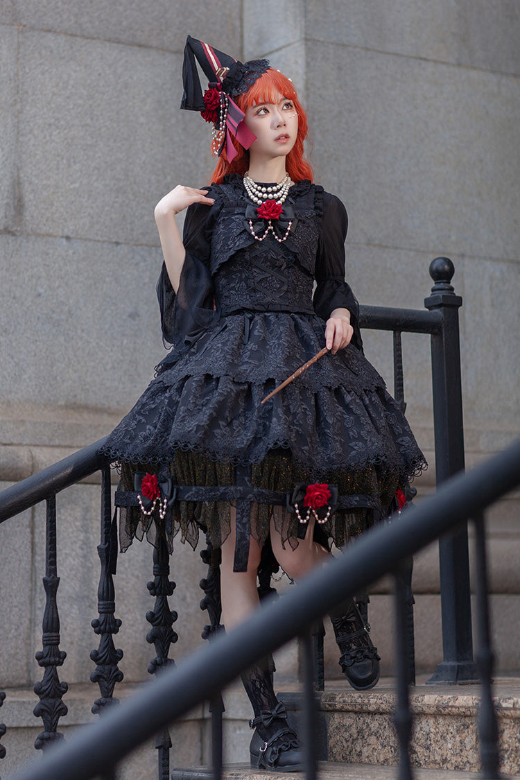 Apprentice Witch Gothic Lace Skirt