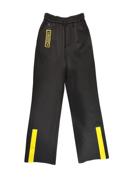 Black and Yellow Luminous Sweat Pants