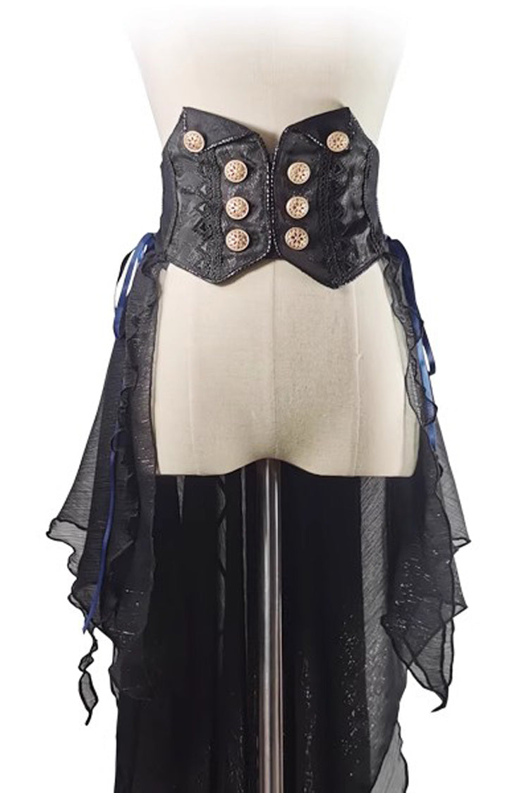 Prince-Style Gothic Waistband with Elegant Ouji Fashion