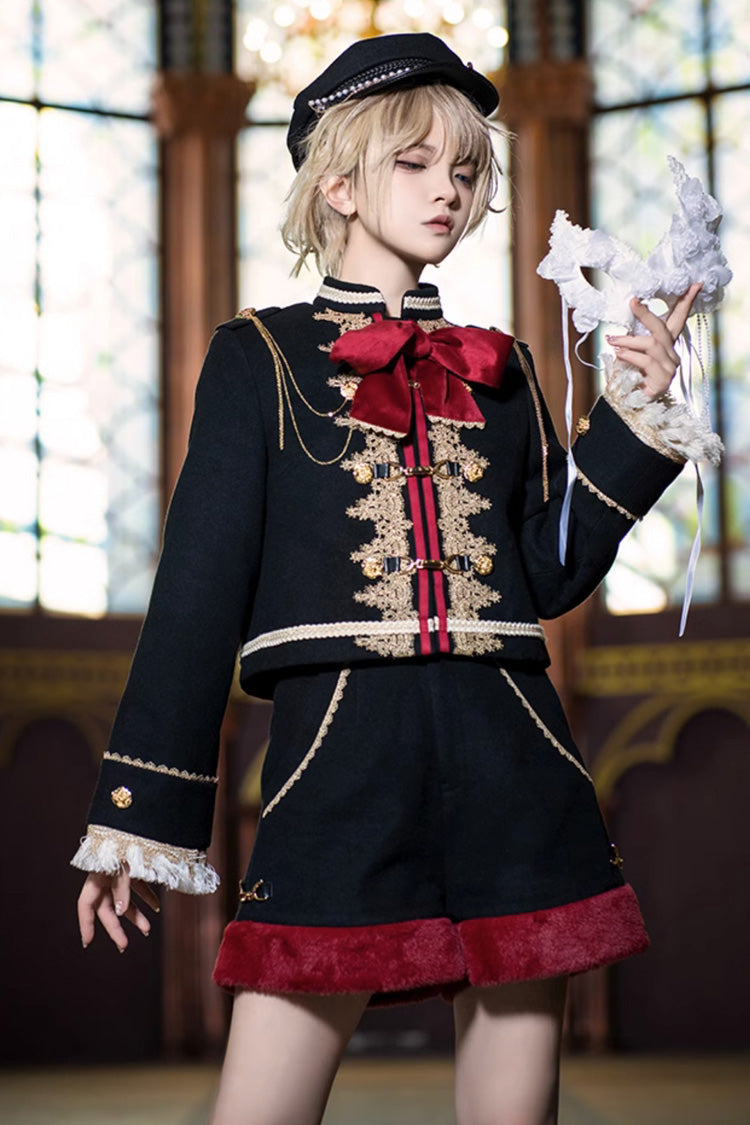 Crimson Noir Dark Baroque Classic Ouji Lolita Bloomers