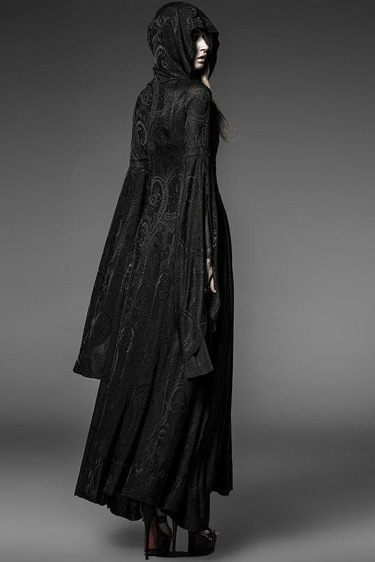 Hooded Knitted Long Sleeves Gothic Lolita Dress