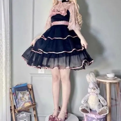 Robe Lolita princesse JSK Kawaii Blackshine