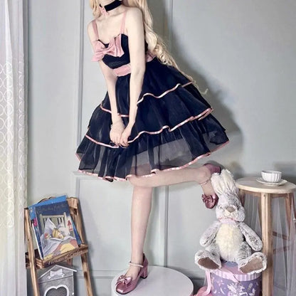 Robe Lolita princesse JSK Kawaii Blackshine