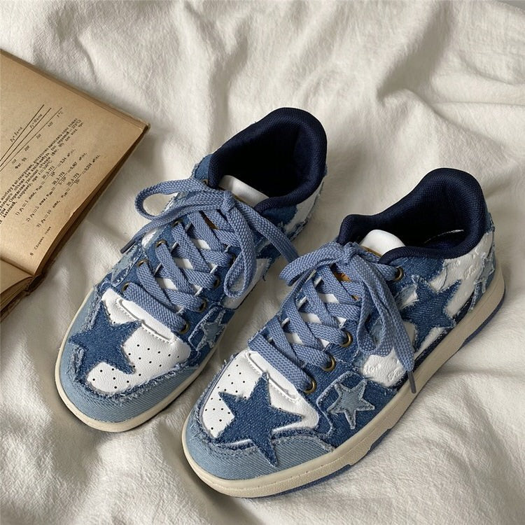 Blue Jeans Star Sneakers