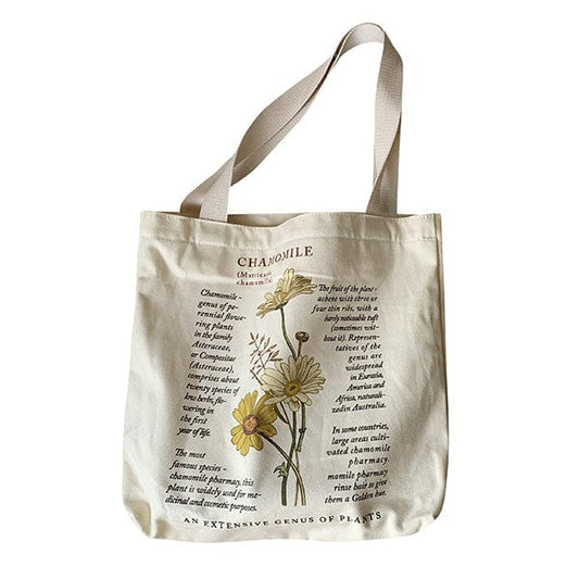 Floral Letter Shoulder Bag