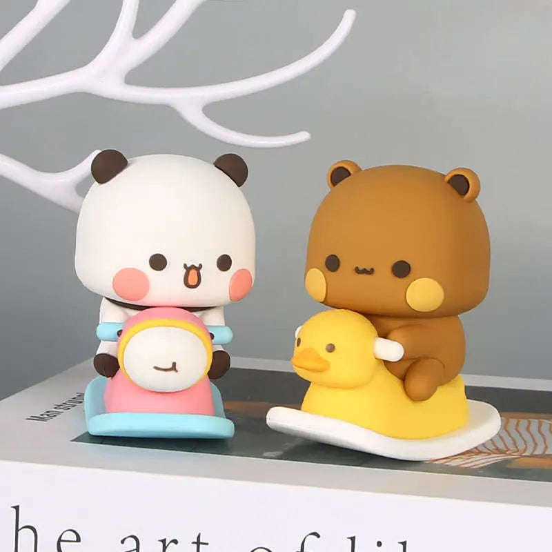 Kawaii Aesthetic Y2K Cute Fairy Bubu and Dudu Figurines - Lovesickdoe MK Kawaii Store