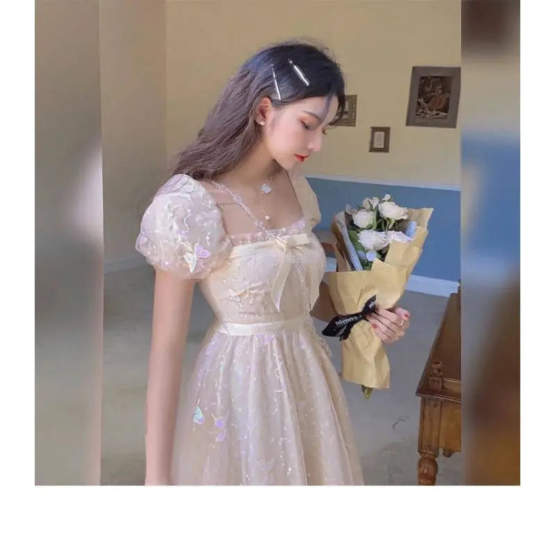 Butterfly Wish Kawaii Fairy Princess Babydoll Dress