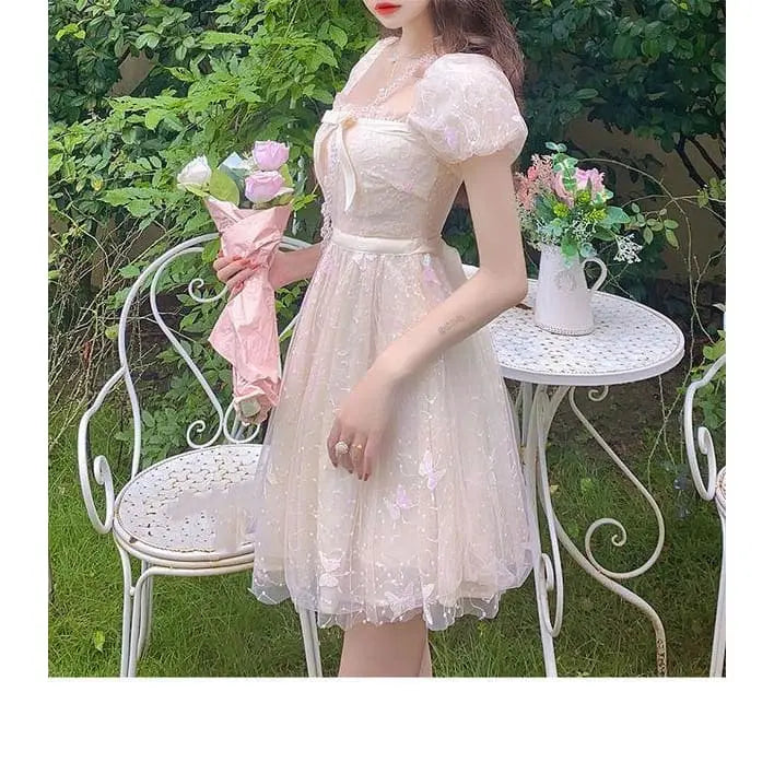 Butterfly Wish Kawaii Fairy Princess Babydoll Dress