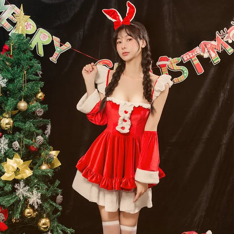 Call Me Rabbit Princess Christmas Dress Set MM2269