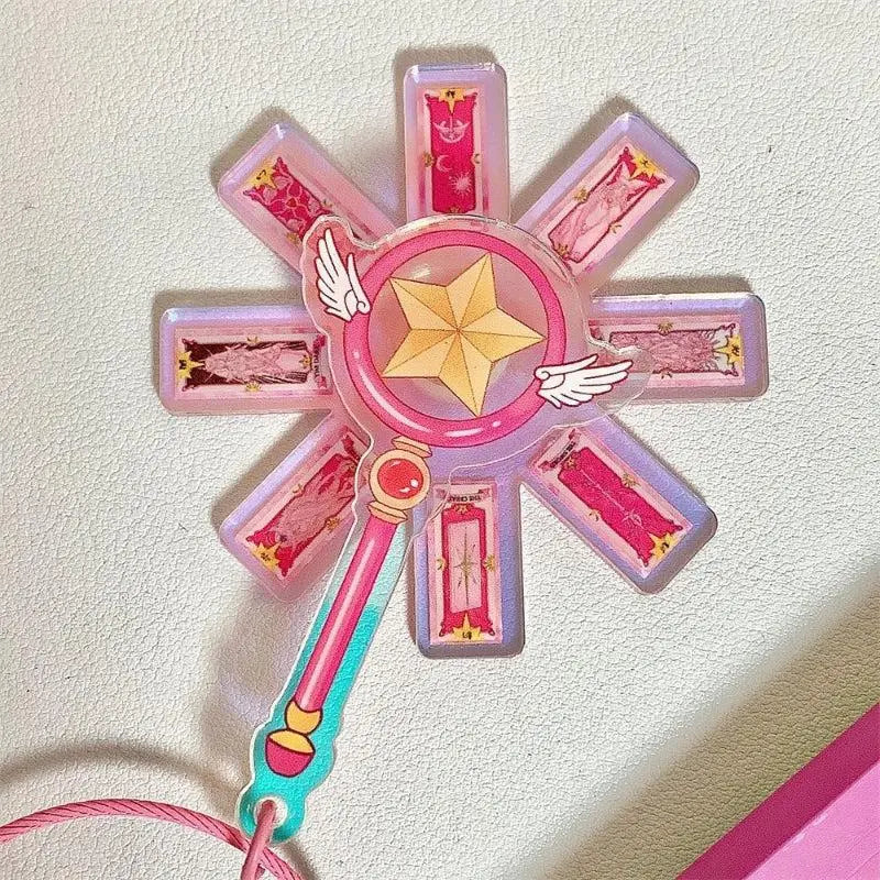 Kawaii Aesthetic Y2K Cute Fairy CardCaptor Sakura Magic Stick Keychain MK19260 MK Kawaii Store