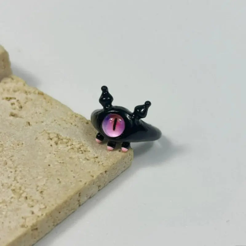 Kawaii Aesthetic Y2K Cute Fairy Cat and Monster Rings MK Kawaii Store